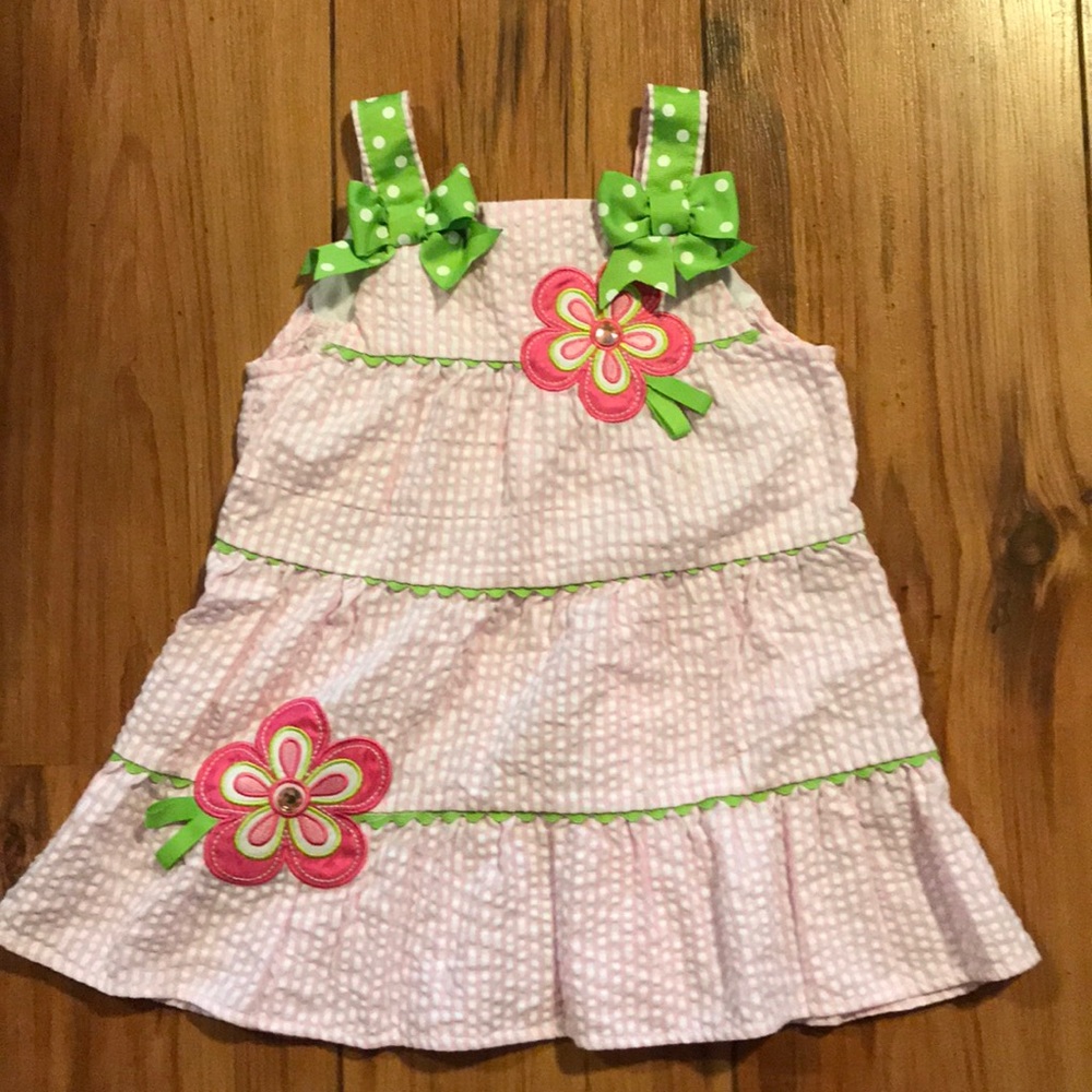 Rare Editions seersucker dress